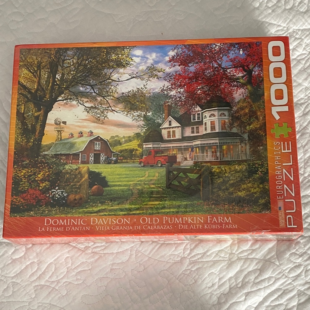 Eurographics Old Pumpkin Farm Puzzle